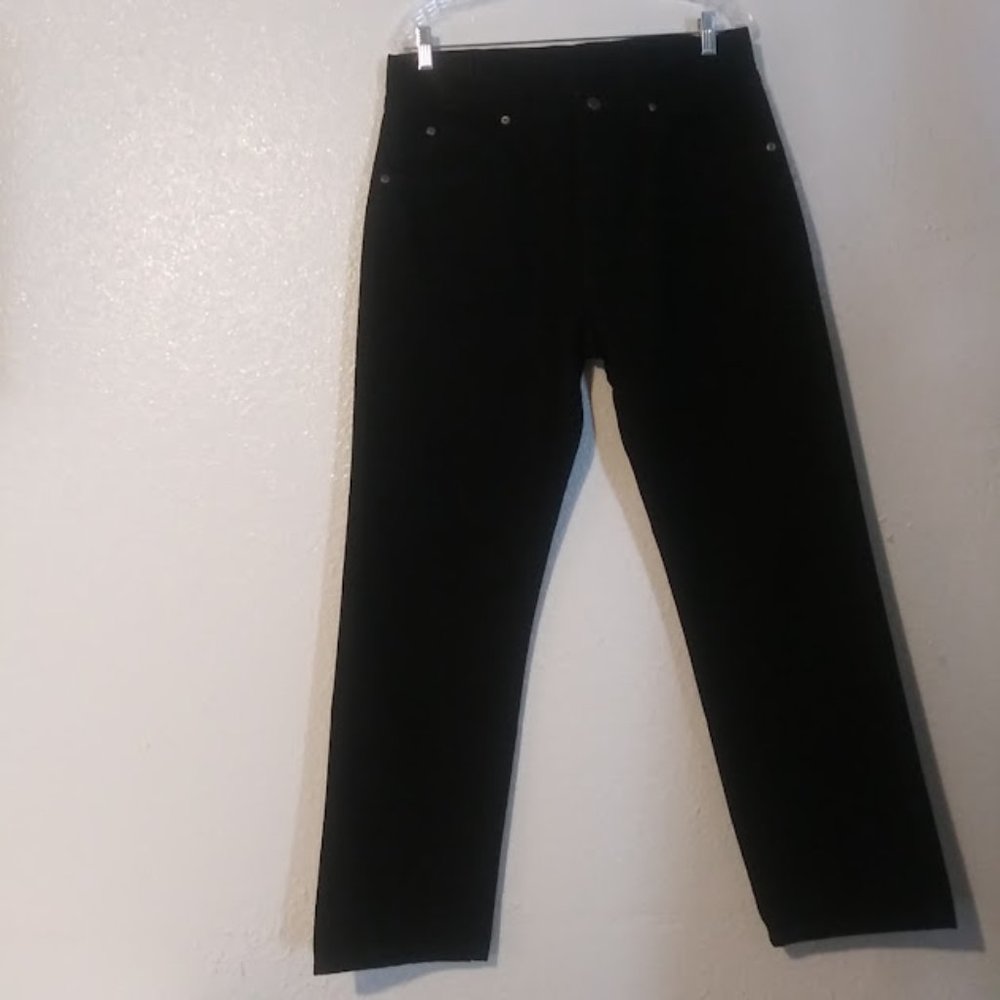 Wrangler men's size 34 x 30 black Jeans